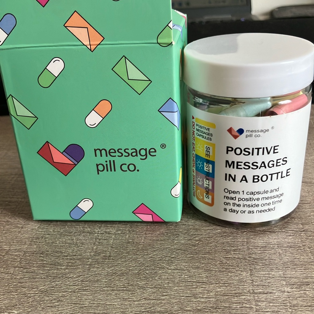 Message Pill Co. Positive Messages In Bottle
